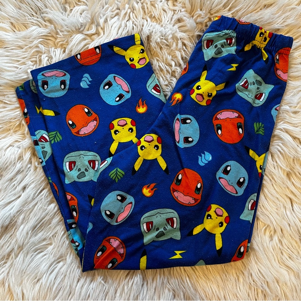 2 Pokemon Kids Pajamas Sets- Blue and Yellow/Black and Yellow - Picture 5 of 16